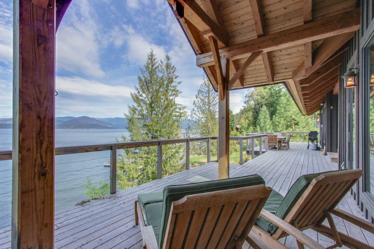 Bottle Bay Lakefront Lodge 샌드포인트 외부 사진